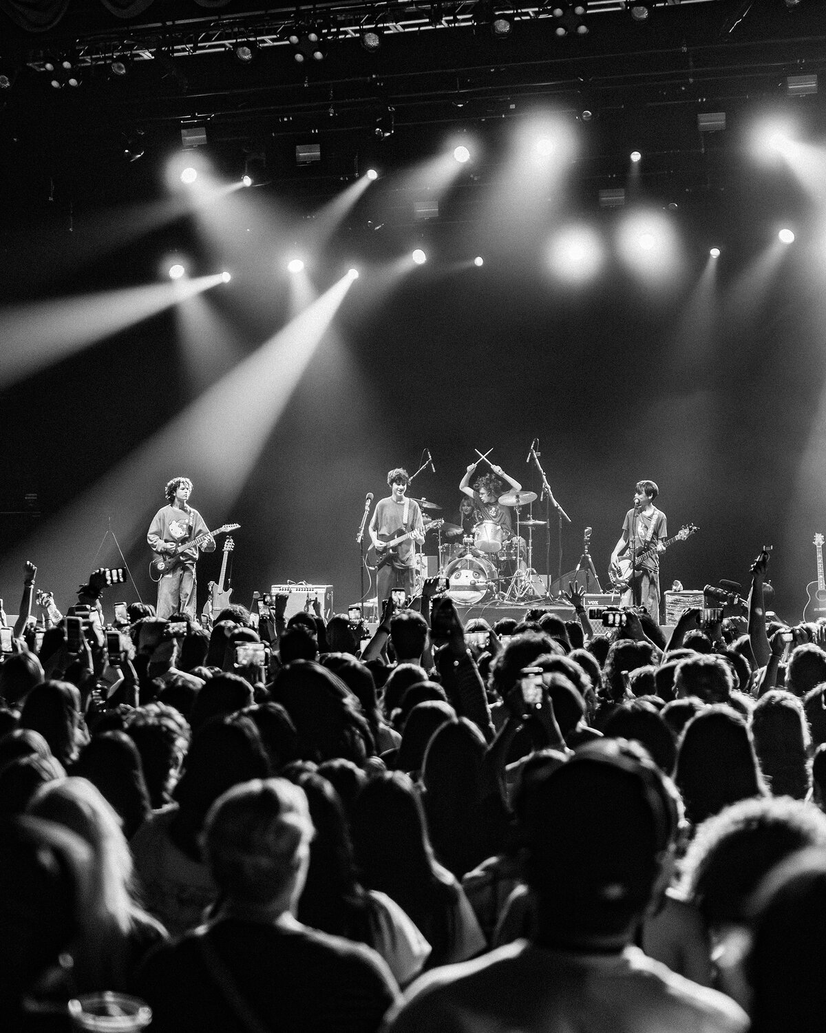 Trueblood performing to a full room on their 2026 Winter Tour